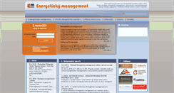 Desktop Screenshot of energetickymanagement.cz