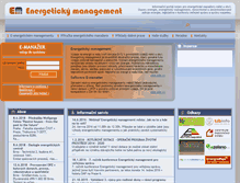 Tablet Screenshot of energetickymanagement.cz